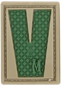 Maxpedition Letter Patch V, Arid LETVA by USA Maxpedition Patches & Flags