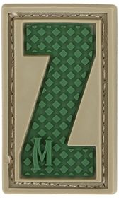 Maxpedition Letter Patch Z, Arid LETZA by USA Maxpedition Patches & Flags