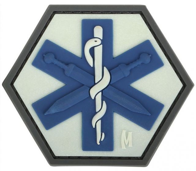 Maxpedition Medic Gladii Morale Patch,2.31x2in,Glow MDGLZ by USA Maxpedition Patches & Flags