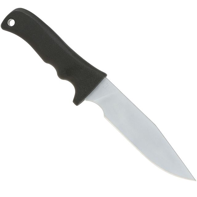 Maxpedition Medium Short Clip Point Fixed Blade Knife5.5in D2 Tool Steel Black Nylon Handle - Maxpedition