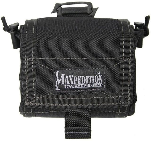 Maxpedition Mega RollyPoly Folding Dump Pouch - Black