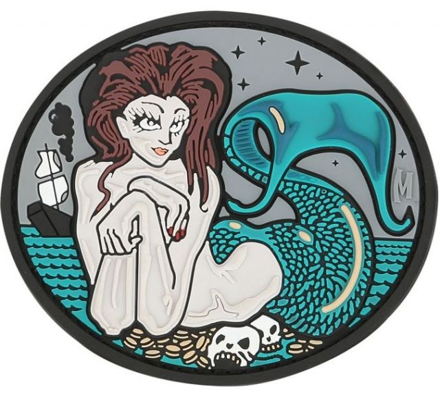 Maxpedition Mermaid Morale Patch3.02x2.62inFull Color - Maxpedition