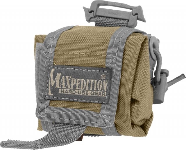 Maxpedition Mini Rollypoly Small Folding Utility Pouch Khaki-Foliage - Maxpedition