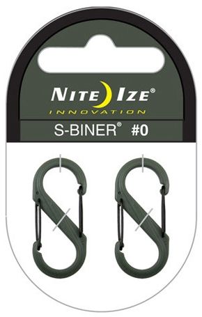 Nite Ize Nite Ize Black S-Biner - Plastic Clip #6 NiteIZE - $5.49 at Optics Planet