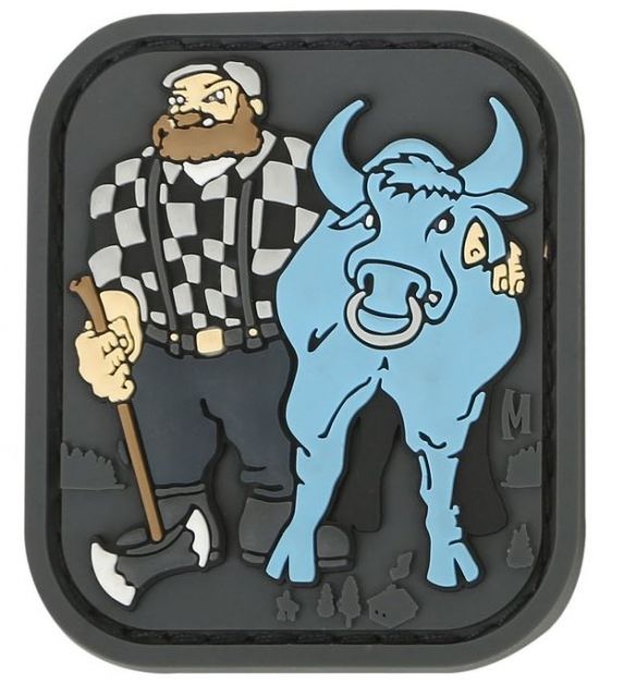 Maxpedition Paul Bunyan Morale Patch,1.7x2.0in,SWAT PAULS by USA Maxpedition Patches & Flags