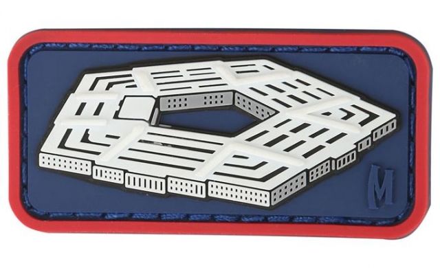 Maxpedition Pentagon Morale Patch,2x1in,Full Color PENTC by USA Maxpedition Patches & Flags