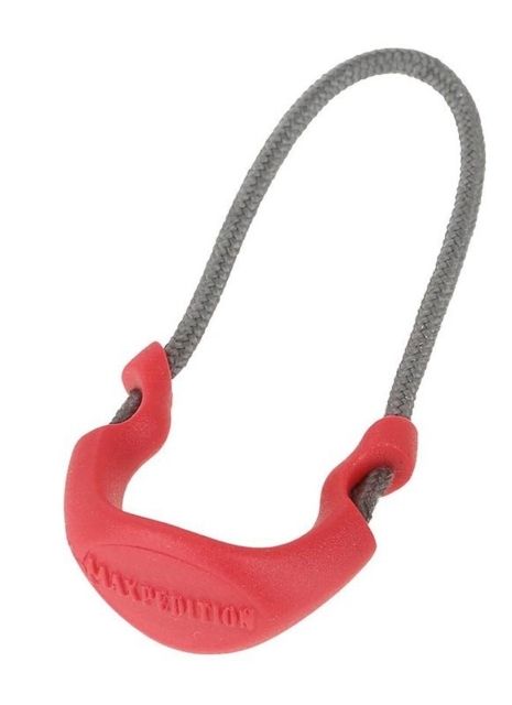Maxpedition Pz Positive Grip Zipper Pulls Red