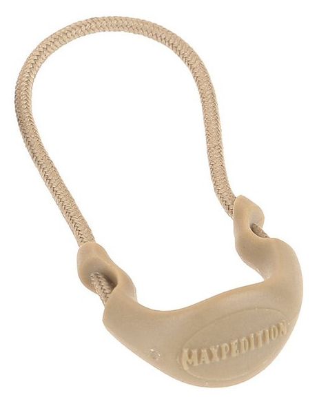 Maxpedition PZS Positive Grip Small Zipper Pull Tan - Maxpedition
