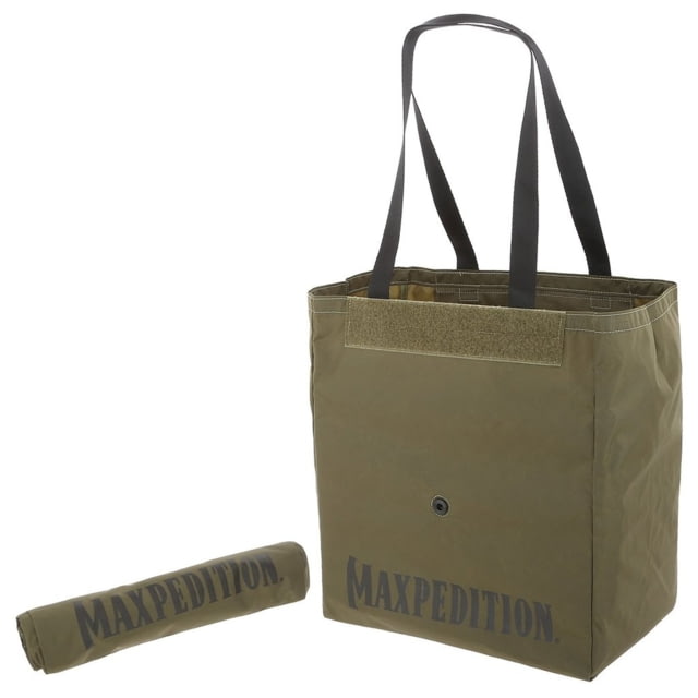 Maxpedition Roll Up Tote w/ 2 Maxpedition Logos Green 14in x 12in x 8in - Maxpedition