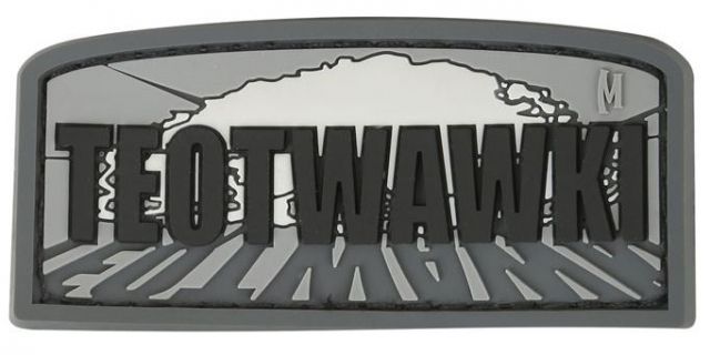 Maxpedition TEOTWAWKI Morale Patch,2.8x1.3in,SWAT DOOMS by USA Maxpedition Patches & Flags
