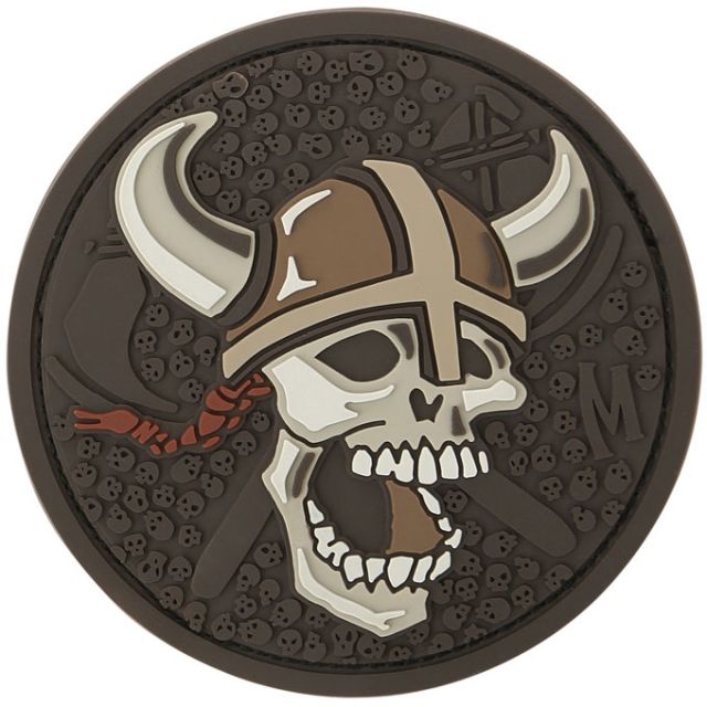 Maxpedition Viking Skull Morale Patch,Arid VKSKA by USA Maxpedition Patches & Flags