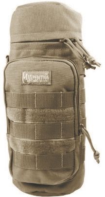 Maxpedition Water Bottle Holder Pouch 12x5 Khaki - Maxpedition