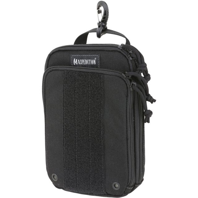 Maxpedition ZipHook X-Large Pocket Organizer 5.5in x 2in x 8.5in Black X-Large - Maxpedition