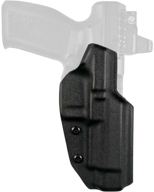 Maxtor Tactical Kydex Classic Clip-on OWB Belt Holster FN 509 LS Edge Right Black - Maxtor Tactical