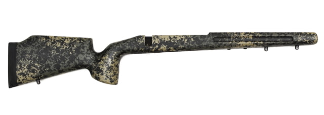 McMillan Game Warden Universal Long Action Rifle Stock RH HLS Camo/Dark Pine - Mcmillan