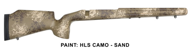 McMillan U-1 Adjustalbe RH Universal Long Action Rifle Stock HLS Camo/Sand - Mcmillan