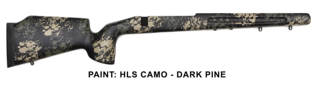 McMillan U10-7 Adjustable Universal Short Action Rifle Stock RH HLS Camo/Dark Pine - Mcmillan