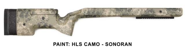 McMillan U10-7 Adjustable Universal Short Action Rifle Stock RH HLS Camo/Sonoran - Mcmillan
