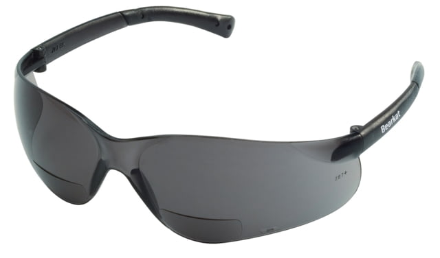 MCR Safety BearKat BK1 Series Bifocal Readers Safety Glasses 2.0 Diopter Gray One Size - MCR Safety