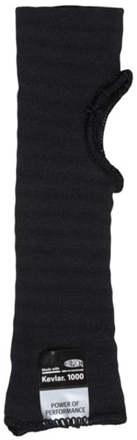 MCR Safety Cut Pro Double Ply DuPont Kevlar Black Sleeves w/Thumb Slot - Men's 10 x 2 1/4in