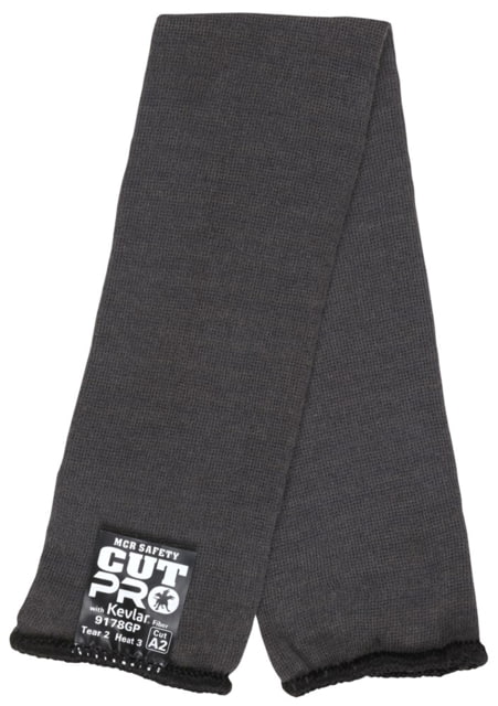 MCR Safety Cut Pro Single Ply Gray DuPont Kevlar Cut Resistant Sleeves - Men's 18 x 3 1/4in Single Ply - Mcr Safety