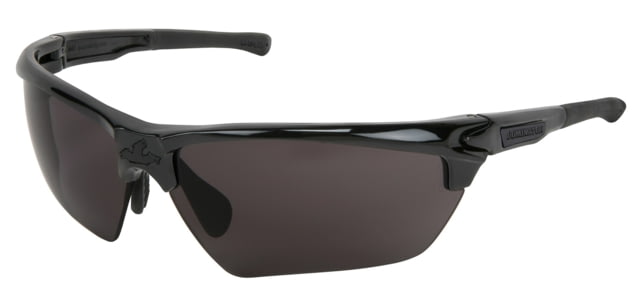 MCR Safety Dominator DM3 Black Frame Black TPR Max6 Anti-Fog Lens Coating Gray One Size - Mcr Safety