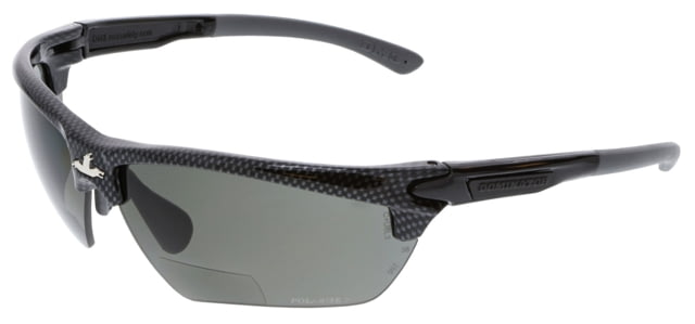 MCR Safety Dominator DM3 Series Polarized Biofocal Readers 2.5 Diopter MAX36 Lenses Anti-Fog/Anti Scratch Safety Glasses Gray One Size - Mcr Safety