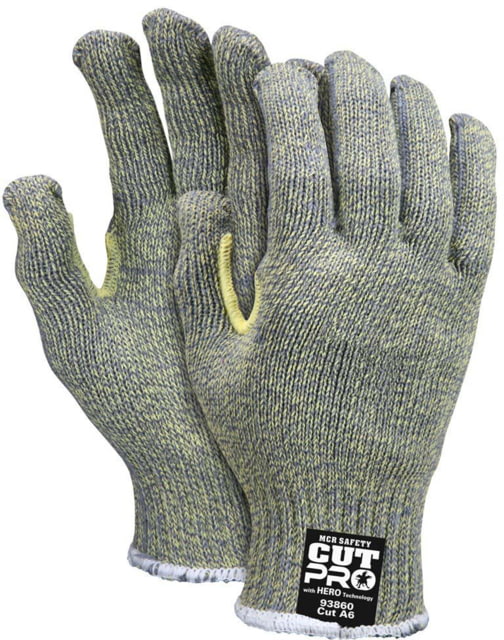 MCR Safety Cut Pro Hero Technology 7-Gauge Regular Weight Uncoated Cut Resistant Work Gloves 2XL - Mcr Safety