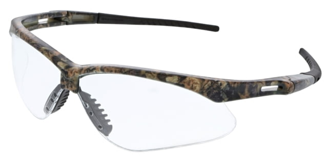 MCR Safety Memphis Series Mossy Oak Camo Safety Glasses UV-AF Anti-Fog Coating Wrap Around Lens Design Clear One Size - Mcr Safety