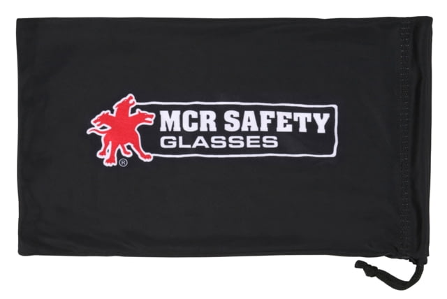 MCR Safety Microfiber Goggle Eyewear Bag Cinch-Up Pull String Black One Size - MCR Safety