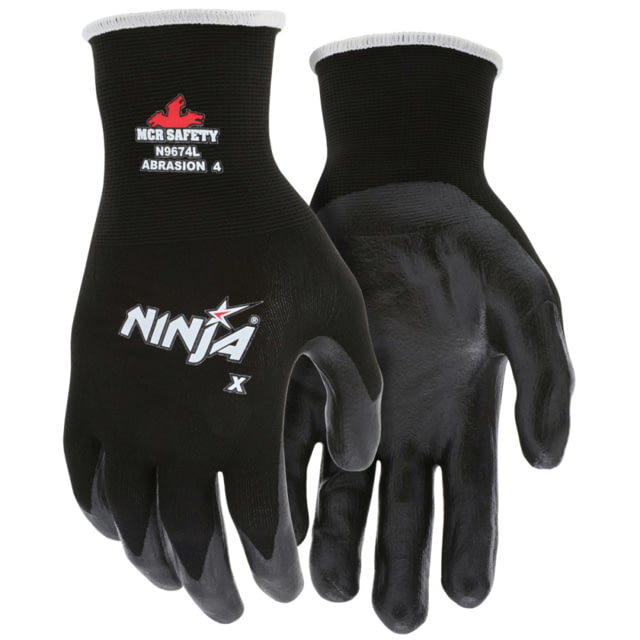 MCR Safety Ninja X 15 Gauge Nylon/Lycra Work Gloves - Men's 2XS - Mcr Safety