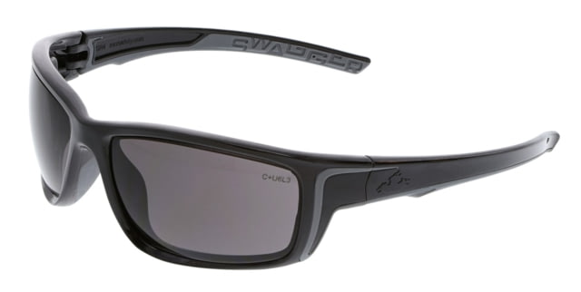MCR Safety Swagger SR4 Series Safety Glasses MAX6 Anti-Fog Lenses TPR from Temples to Nose Piece Gray One Size - Mcr Safety