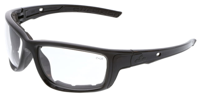 MCR Safety Swagger SR5 Series Foam Lined Safety Glasses UV-AF Anti-Fog Lenses Spoggle Strap Slot on Temples Clear One Size - MCR Safety