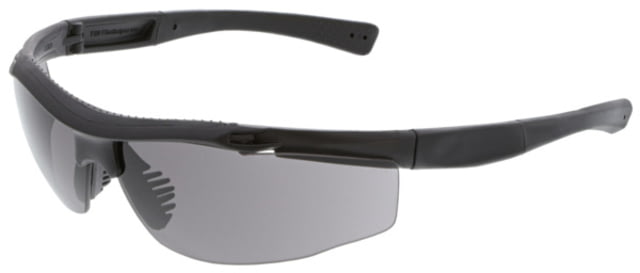 MCR Safety Tier1 T122 Tactical Gear Safety Glasses Matte Black Frame Grey MAX6 Superior Anti-Fog Lens One Size - Mcr Safety