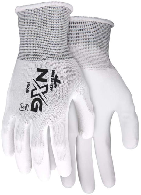 MCR Safety NXG 13 Gauge White Polyester Work Gloves 2XS - Mcr Safety