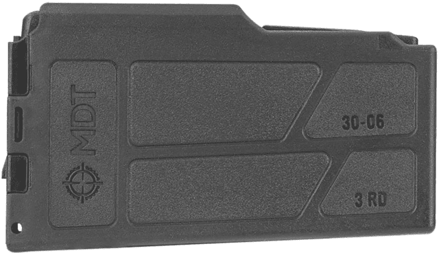 MDT AICS 30.06 3 Round Rifle Magazine Black