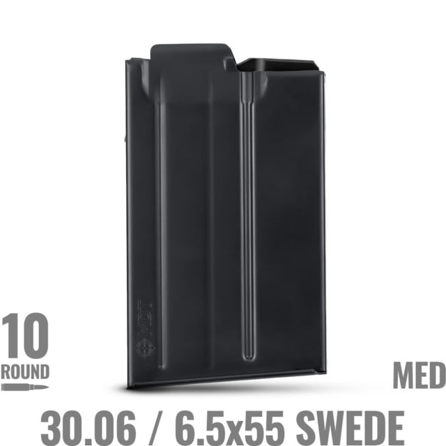  30.06/6.5X55 SWEDE/6.5-284 10 Round Rifle Magazine Black Ammo