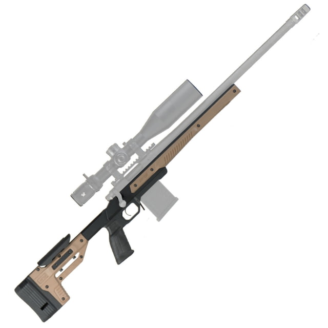MDT Oryx Rifle Chassis System, Remington700, Short Action, AICS Compatible, Flat Dark Earth, 106018-FDE by USA MDT Rifle Stocks