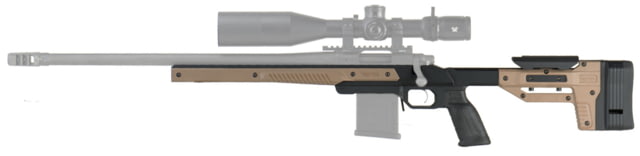 MDT Oryx Sportsman Rifle Chassis System, Tikka T3, Short Action, Left Hand, Flat Dark Earth, 106352-FDE by USA MDT Rifle Stocks