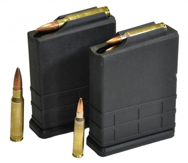 EDEMO MDT Polymer Magazine .224 Valkyrie 8 Round Black  EDEMO5 - MDT