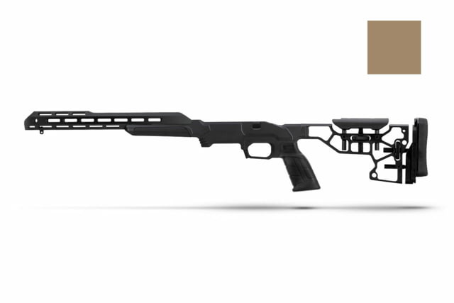 MDT Remington 700 ESS System Rifle Chassis, Long Action, Left Hand, Flat Dark Earth, 104627-FDE by USA MDT Rifle Stocks