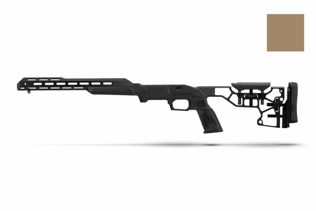 MDT Remington 700 ESS System Rifle Chassis, Short Action, Left Hand, Flat Dark Earth, 104626-FDE by USA MDT Rifle Stocks