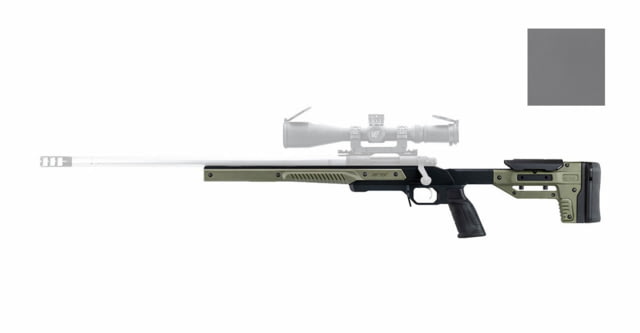 MDT Savage Oryx Rifle Chassis, Short Action, Left Hand, Grey, 109690-GRY by USA MDT Rifle Stocks