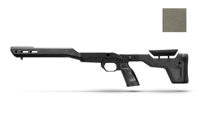 MDT Remington700 HNT-26 ARCA Fixed Rifle Chassis, Short Action, Left Hand, Cerekote Green, 106379-CKG by USA MDT Rifle Stocks