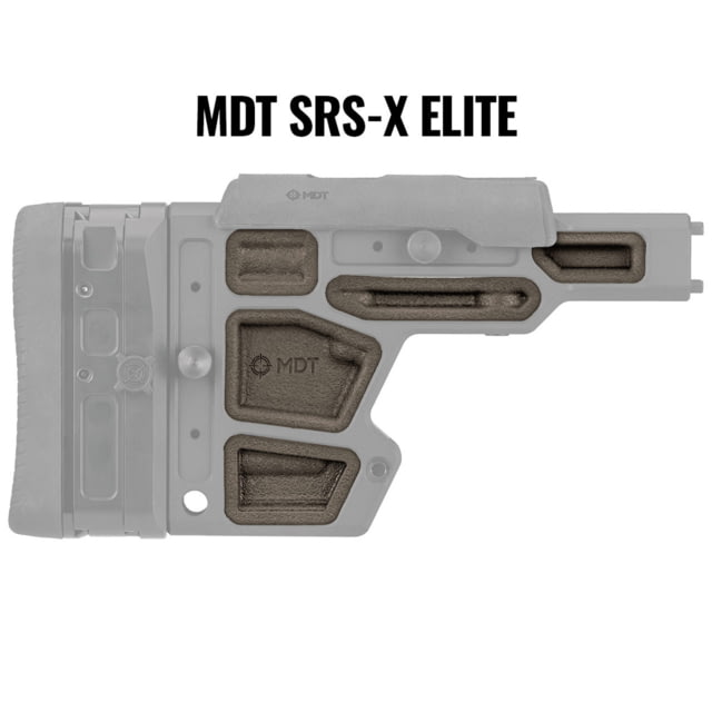 MDT MDT Rubber Buttstock Dampeners SRS-X Elite Flat Dark Earth