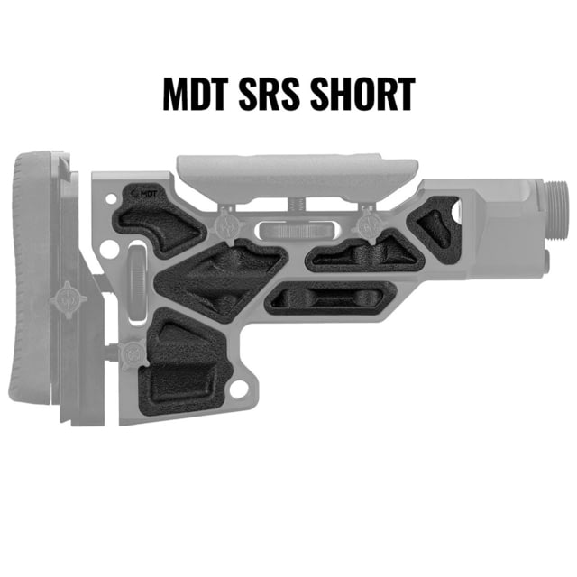 MDT MDT Rubber Short Buttstock Dampeners SRS Black