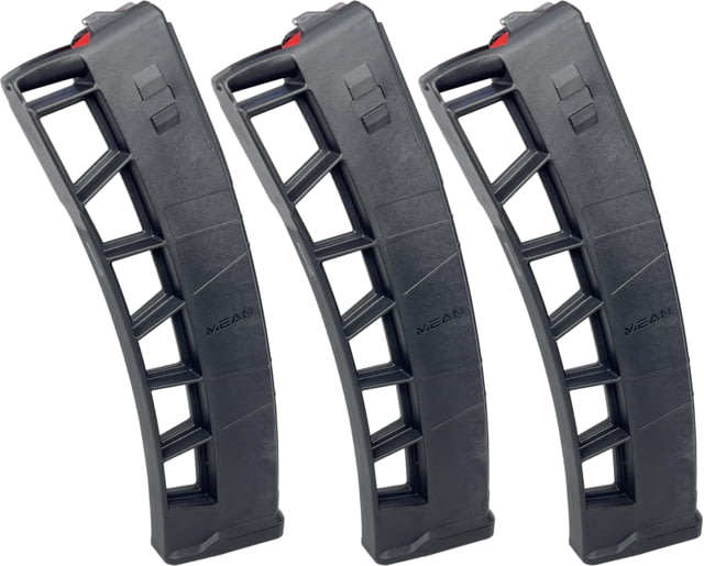 Mean Arms Ejectored Exomag AR-15 40 Round Rifle Magazine Black 3 Pack Black - Mean Arms