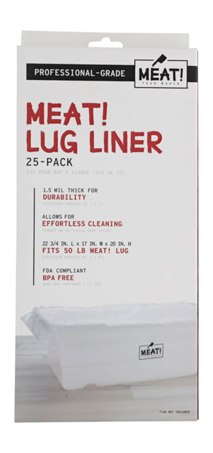 Meat! Your Maker MEAT Your Maker Lug Liner Pack of 25 - $25.49 at Optics Planet