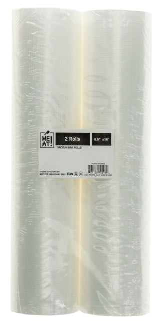 Meat! Your Maker MEAT Your Maker Vacuum Bag Roll - Pack of 2 Clear 8.5in x 16ft - $16.99 at Optics Planet