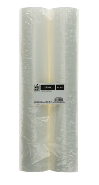 Meat! Your Maker MEAT Your Maker Vacuum Bag Roll - Pack of 2 Clear 11in x 16ft - $29.99 at Optics Planet